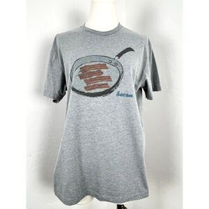 WEEKEND BRUNCH BACON Graphic Crewneck T-Shirt (Womens: Medium)